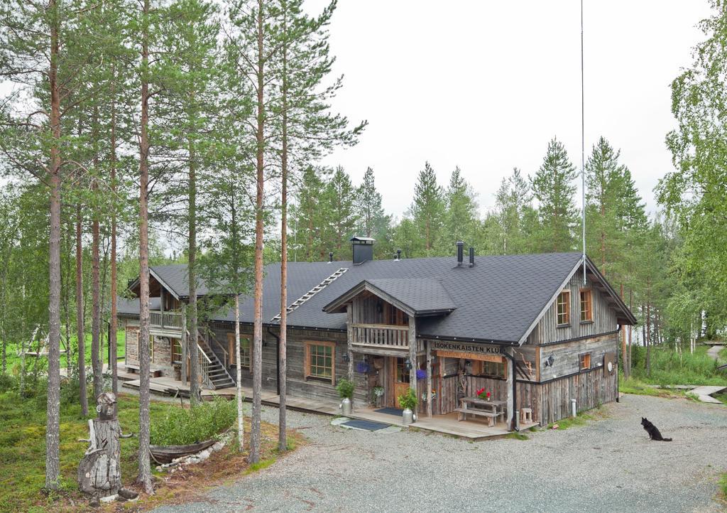 Isokenkaisten Klubi - Wilderness Lodge Kiviperä Exteriör bild