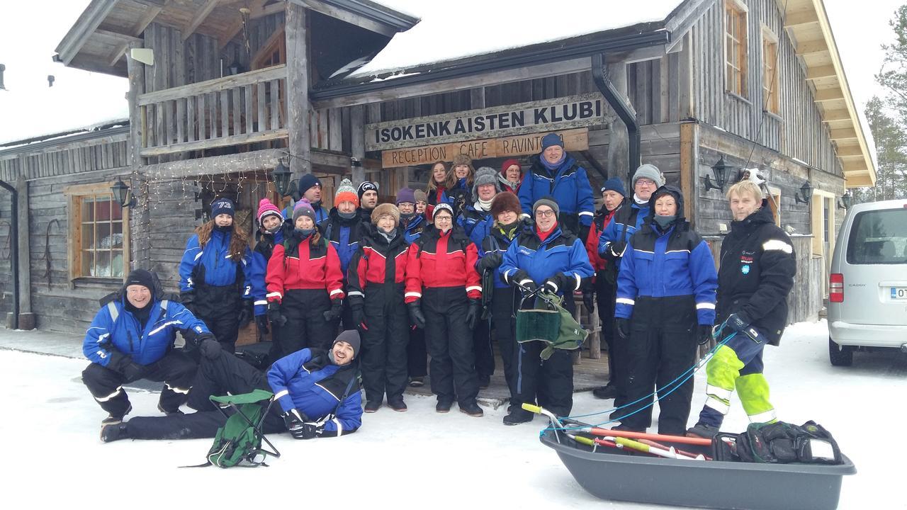 Isokenkaisten Klubi - Wilderness Lodge Kiviperä Exteriör bild